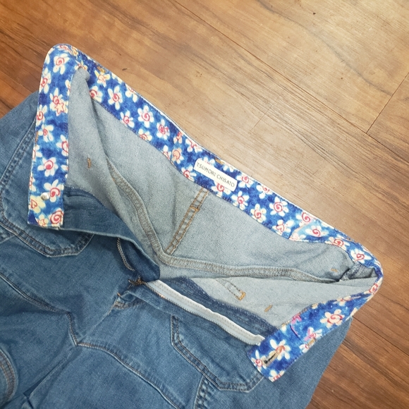 Issey Miyake x Chisato Tsumori Vtg Baggy Drop Crotch harem cuffed denim short 10 - Picture 10 of 14